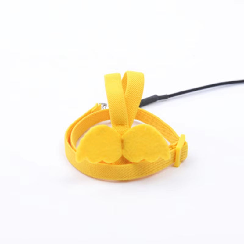 Parrot Flying Harness Leash Suit Pet Bird Outdoor Flight Training Rope Cockatiel Supplies Macaw Accessories Stuff for Budgie