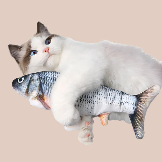 Dancing Fish Cat Toy - USB Rechargeable